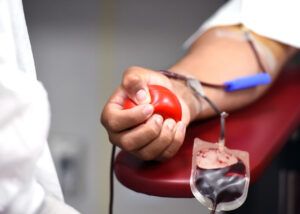 Donare voluntare de sânge la Reghin