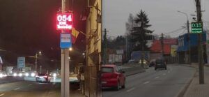 Indicatoare funcționale de afișare a vitezei în Sângeorgiu de Mureș