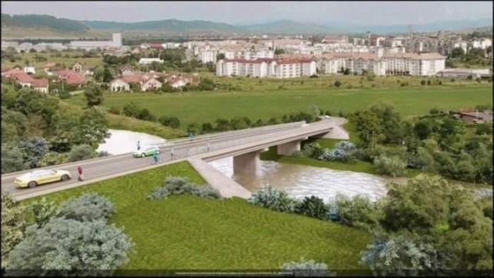 Pod nou inaugurat în județul Mureș