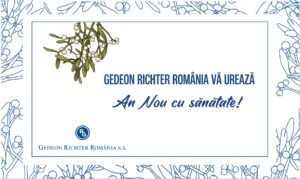 Gedeon Richter România vă urează UN AN NOU cu sănătate!