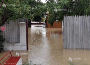 Cod portocaliu de inundații în județul Mureș