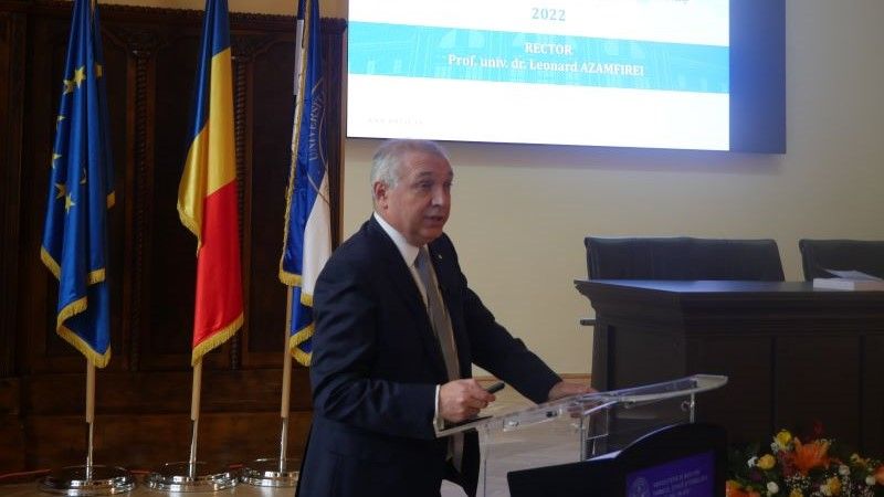 Raportul anual al rectorului UMFST ”George Emil Palade” Târgu Mureș