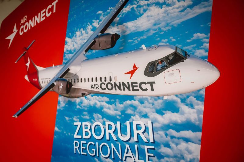Zboruri AirConnect Târgu Mureș – București, din 28 martie