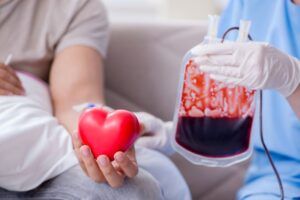 Acțiune de donare voluntară de sânge la Spitalul din Reghin