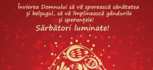 Deputatul Corneliu Florin Buicu vă urează Sărbători luminate!
