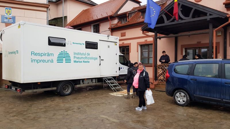 Caravană pentru depistarea tuberculozei latente, în județul Mureș