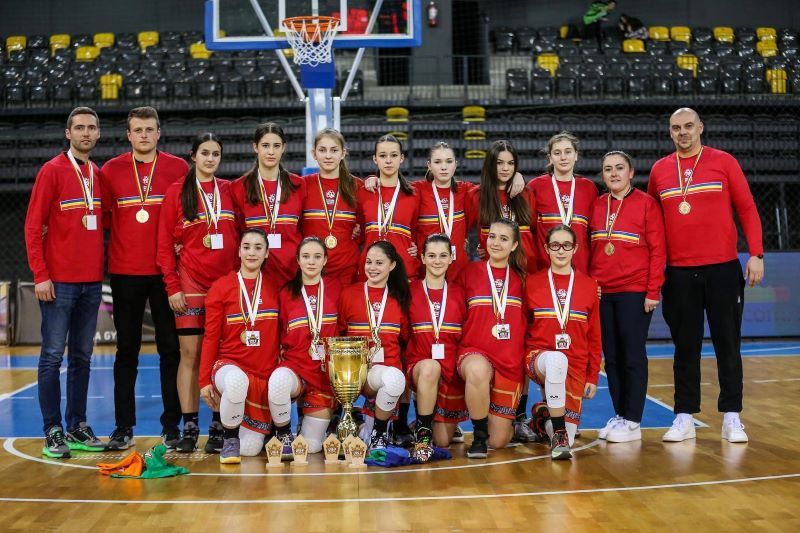 Baschetbalistele U15 de la Gladius Lucky Dragons Târgu Mureș, campioane naționale!