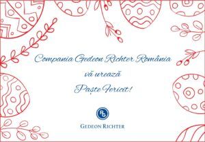 Compania Gedeon Richter România vă urează Paște Fericit!