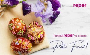 Partidul REPER vă urează Paște fericit!