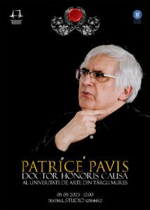 Patrice Pavis Doctor Honoris Causa la UAT