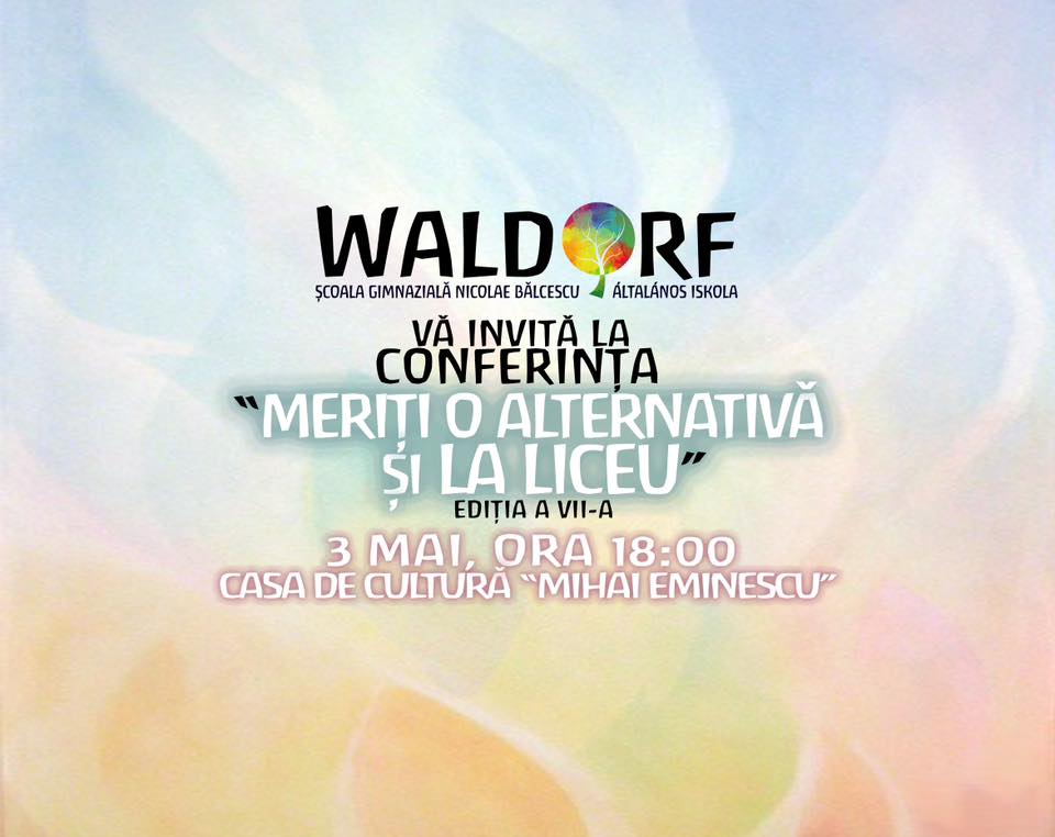 Conferinţă Waldorf la Târgu-Mureş