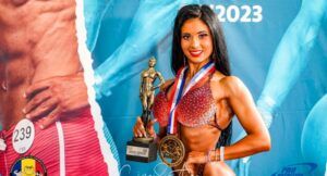 FOTO: Mureșeanca Mara Zidărescu, medalii de aur la Campionatul European de Fitness și Bodybuilding!