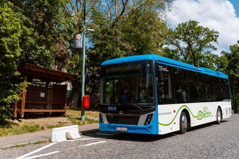 Primul autobuz electric BMC Trucks a sosit în Târgu Mureș