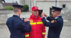 Pompier-erou din Târnăveni avansat în grad