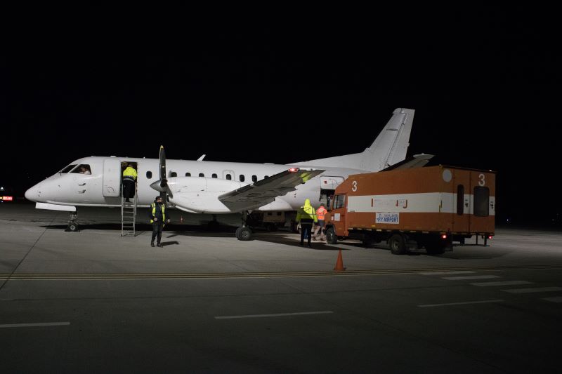 Platforma de parcare a aeronavelor de la Aeroportul ”Transilvania”, extinsă