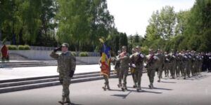 Ceremonie militară, la Cimitirul Eroilor din Târgu Mureș