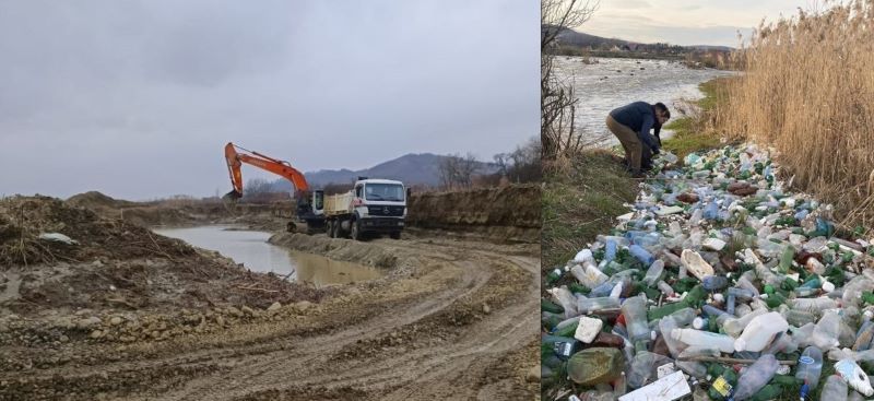ABA Mureș, amenzi de 1,1 milioane de lei pentru balastiere, stații de sortare-spălare și de epurare a apei