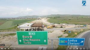 VIDEO: Cel mai recent video despre lotul de Autostradă Chețani – Câmpia Turzii