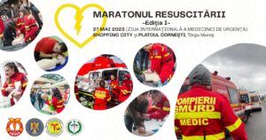 Maratonul resuscitării la Târgu-Mureş