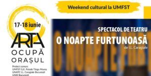 Programul „Weekend cultural la UMFST” continuă