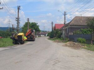 Lucrări demarate pentru canalizare în Agrișteu (Bălăușeri)