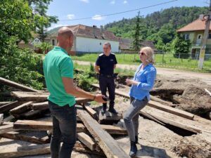 Mureș: Zonele afectate de inundații evaluate de prefectul Mara Togănel