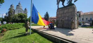 FOTO/VIDEO: Ziua Drapelului Național la Târgu Mureș