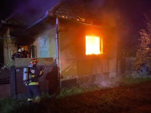 Incendiu la o casă din Cerghizel
