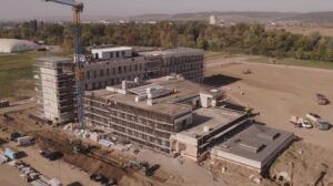 VIDEO: Stadiul construcției Spitalului Oncologic Târgu Mureș, septembrie 2023