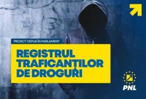 Registru al traficanților de droguri propus de PNL