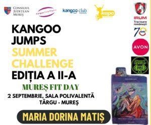 „Îngerul meu, Gabriel” la a Kangoo Jumps Summer Challenge – Mureş Fit Day