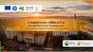 ”Coop&Grow: Strategii Multi-Fond & Tehnologii Smart”, la Târgu Mureș