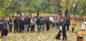 Jandarmii mureșeni, în mijlocul elevilor din Pogăceaua și Gurghiu
