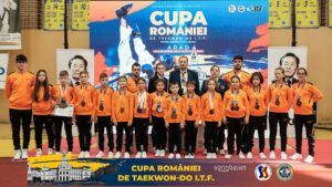 26 de medalii și un titlu pentru cel mai bun sportiv la Cupa României de Taekwon-do ITF