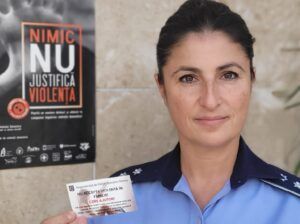 Polițiștii mureșeni de Ziua internaţională a nonviolenţei