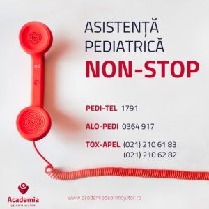 Sfaturi medicale pediatrice prin telefon non stop