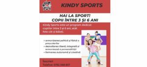 Kindy Sports: Program sportiv dedicat copiilor