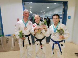 Medalie de bronz obținută de sportivul nevăzător Tinu Pop la World Combat Games la Para Jiu-Jitsu