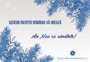 Gedeon Richter România vă urează An Nou cu sănătate!