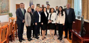 Dumitrița Gliga, întâlnire cu o delegație din Republica Moldova