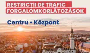 Restricții de trafic mâine, la Târgu Mureș