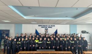 Stagiu de pregătire intensiv finalizat de noii polițiști din Mureș