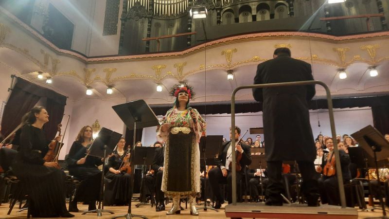 FOTO: Ozana Barabancea, concert la Târgu Mureș