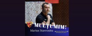 Despărțire amiabilă între CSM Sighișoara și antrenorul Marius Stavrositu