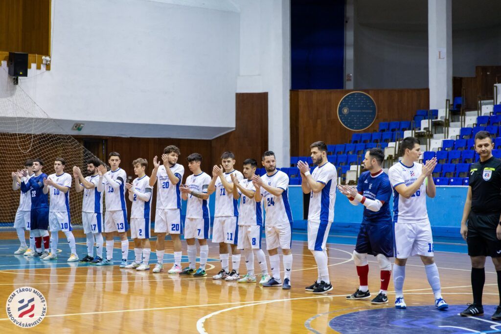 Futsal: CSM Târgu Mureș joacă în optimile de finală