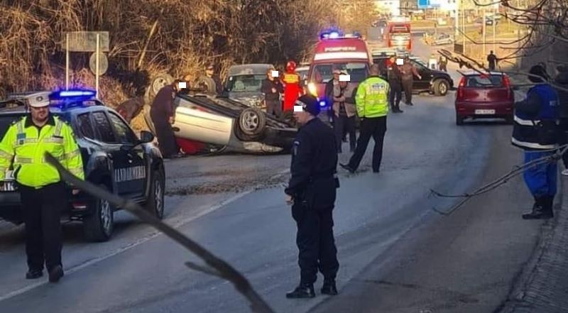 Al treilea accident în ultimele patru zile pe Calea Sighișoarei din Târgu Mureș!