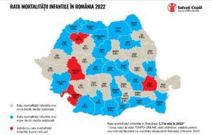 Rata mortalității infantile, extrem de ridicată în județul Mureș