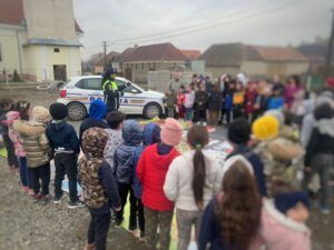 Activități de educație rutieră în Agrișteu și Bălăușeri