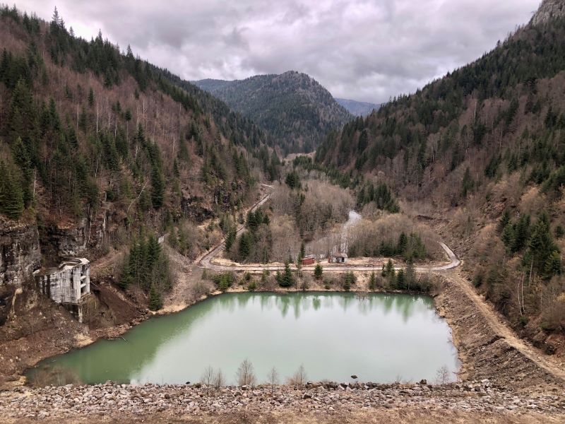 FOTO: Comandament de lucru la Barajul de la Răstolița