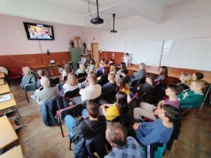 VIDEO: Dumitru Prunariu, dialog cu comunitatea ”Blaga”